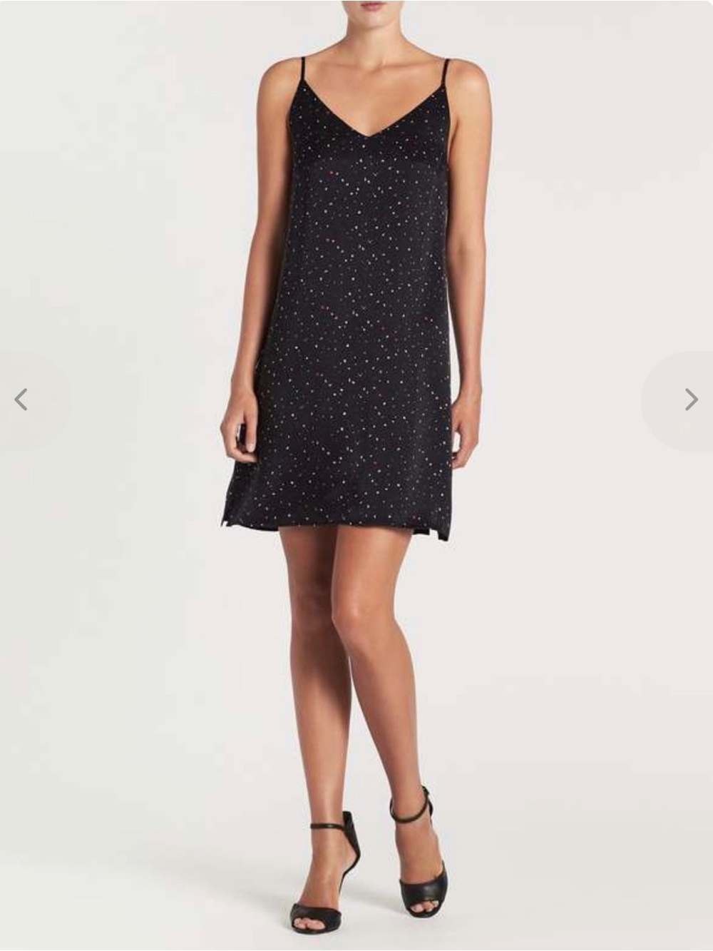 Rails silk mini dress